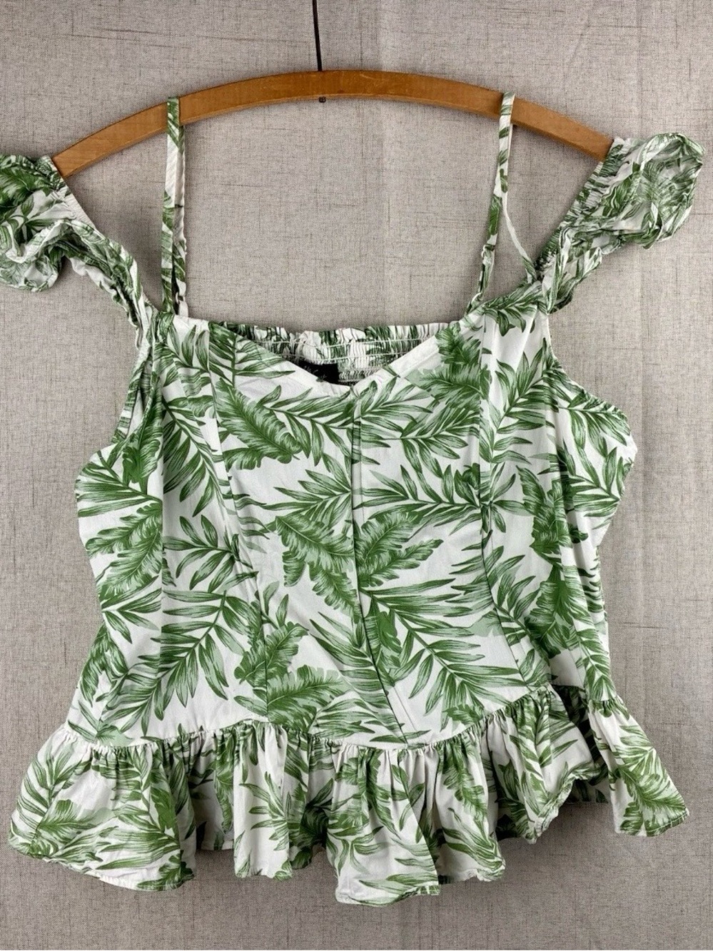 Milk & Honey Floral Corset Top Blouse Coquette Cottage Prairie Milkmaid Boho M L